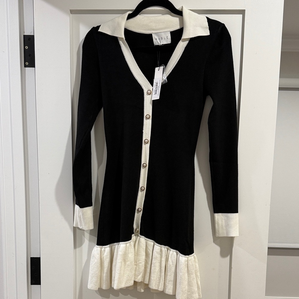 Mable Black Dress fall winter 2025 2026